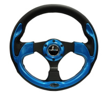 NRG Pilota ''Racestyle'' 320mm Svart/Blå Sportratt